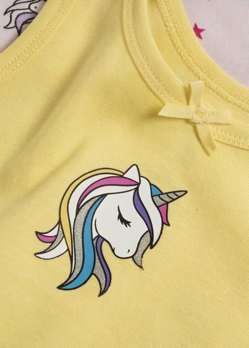 Conjunto de camisetas interiores Chicco, camisetas de tirantes de algodón para niñas (paquete de 4)