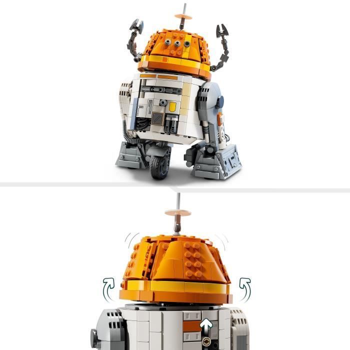 LEGO Star Wars 75416 Ahsoka the Astro-Mechanic Chopper Droid (C1-10P), Building Set, Ages 10+