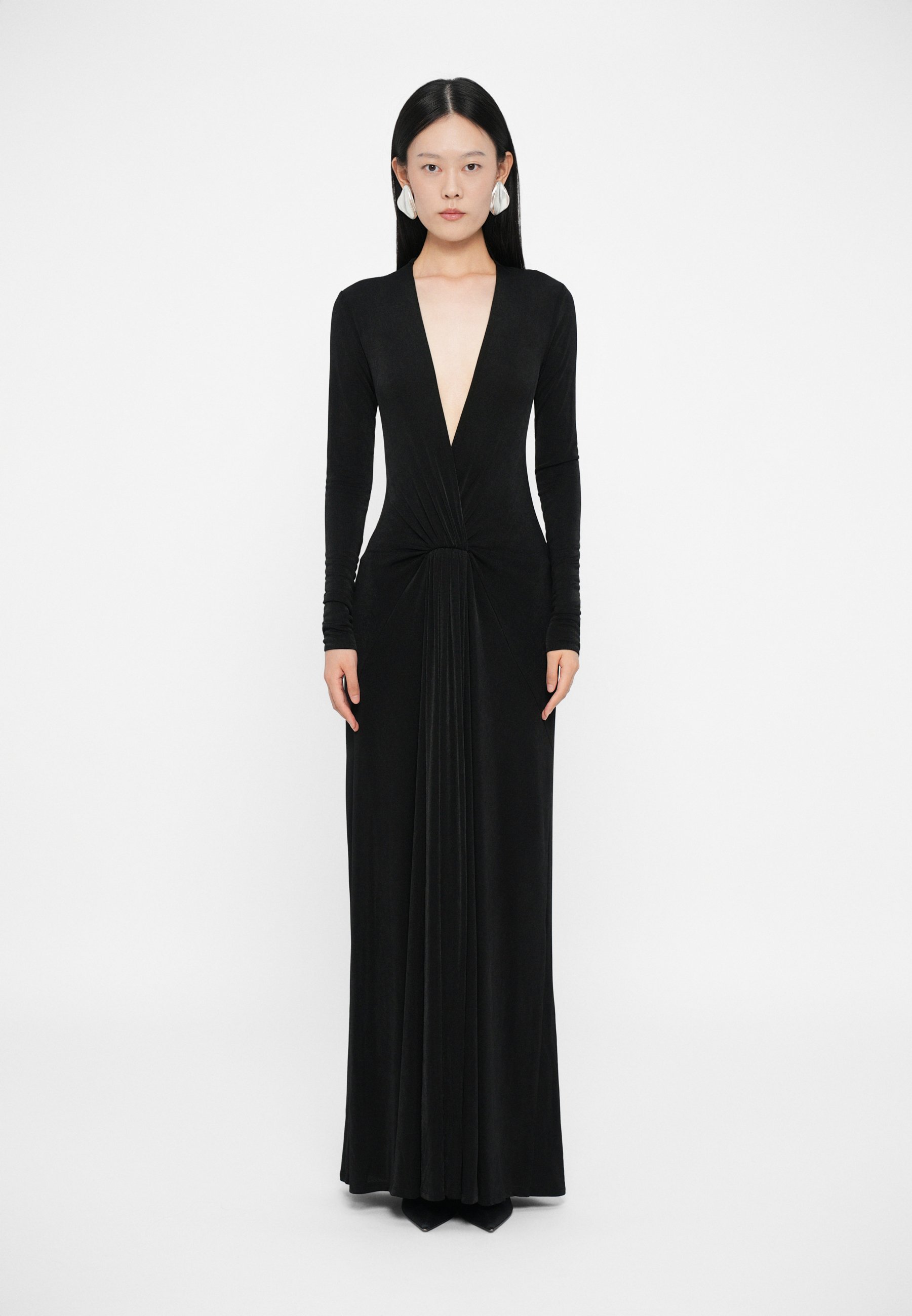 Robe de cocktail/robe de soirée Anna October TAISA - noire