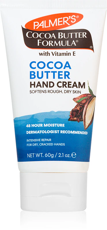 Creme para as mãos Palmer's com fórmula de manteiga de cacau e hidratação intensiva
