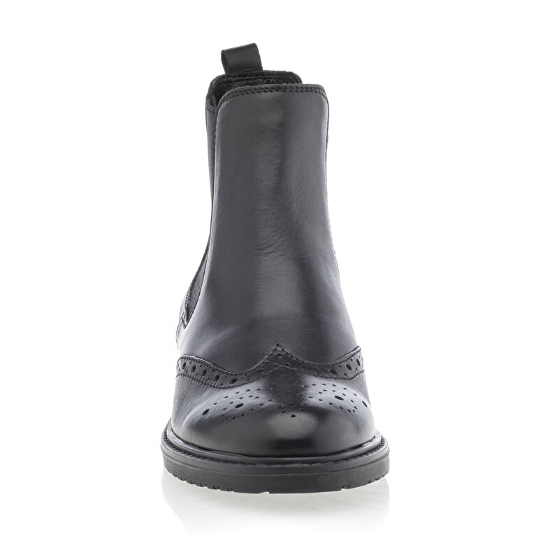 Schwarze Damenstiefel / Stiefeletten