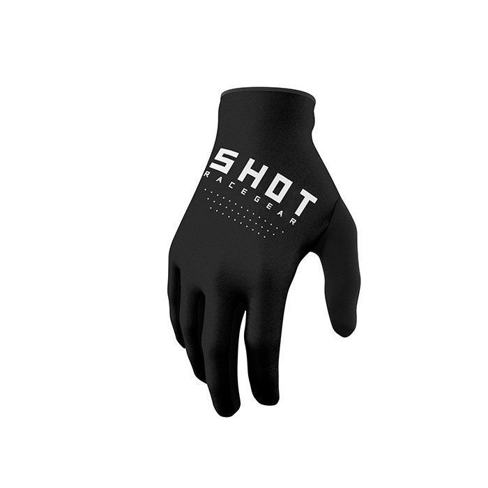 Guantes de motocross SHOT RACE GEAR Draw Kid Negro