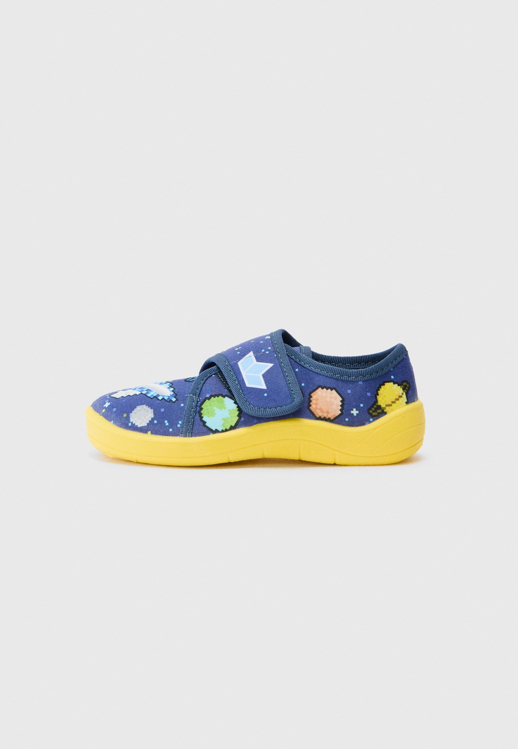 LICO UNISEX - Pantofole - blu navy/giallo