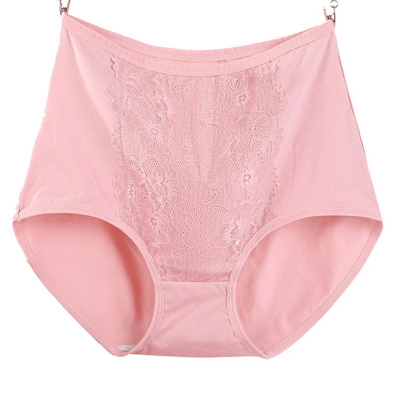 3/5 pezzi Slip senza cuciture a vita alta in cotone, lingerie da donna, intimo traspirante e morbido