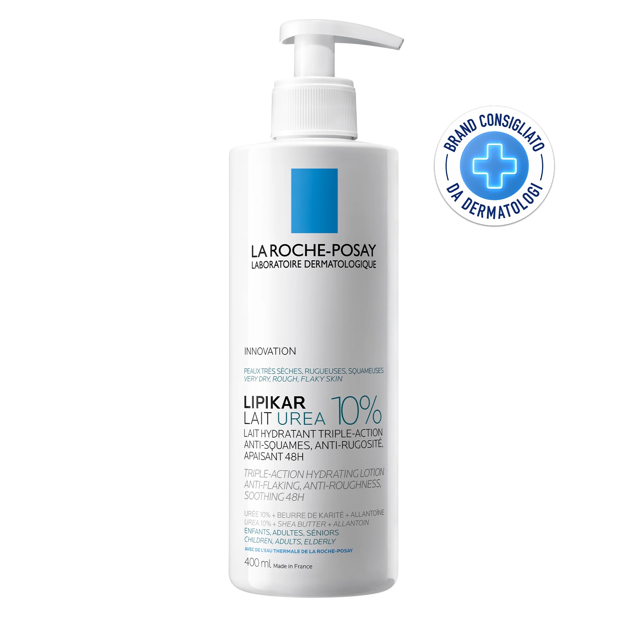 LA ROCHE POSAY Lipikar Ureum 10 Melk 400 ml