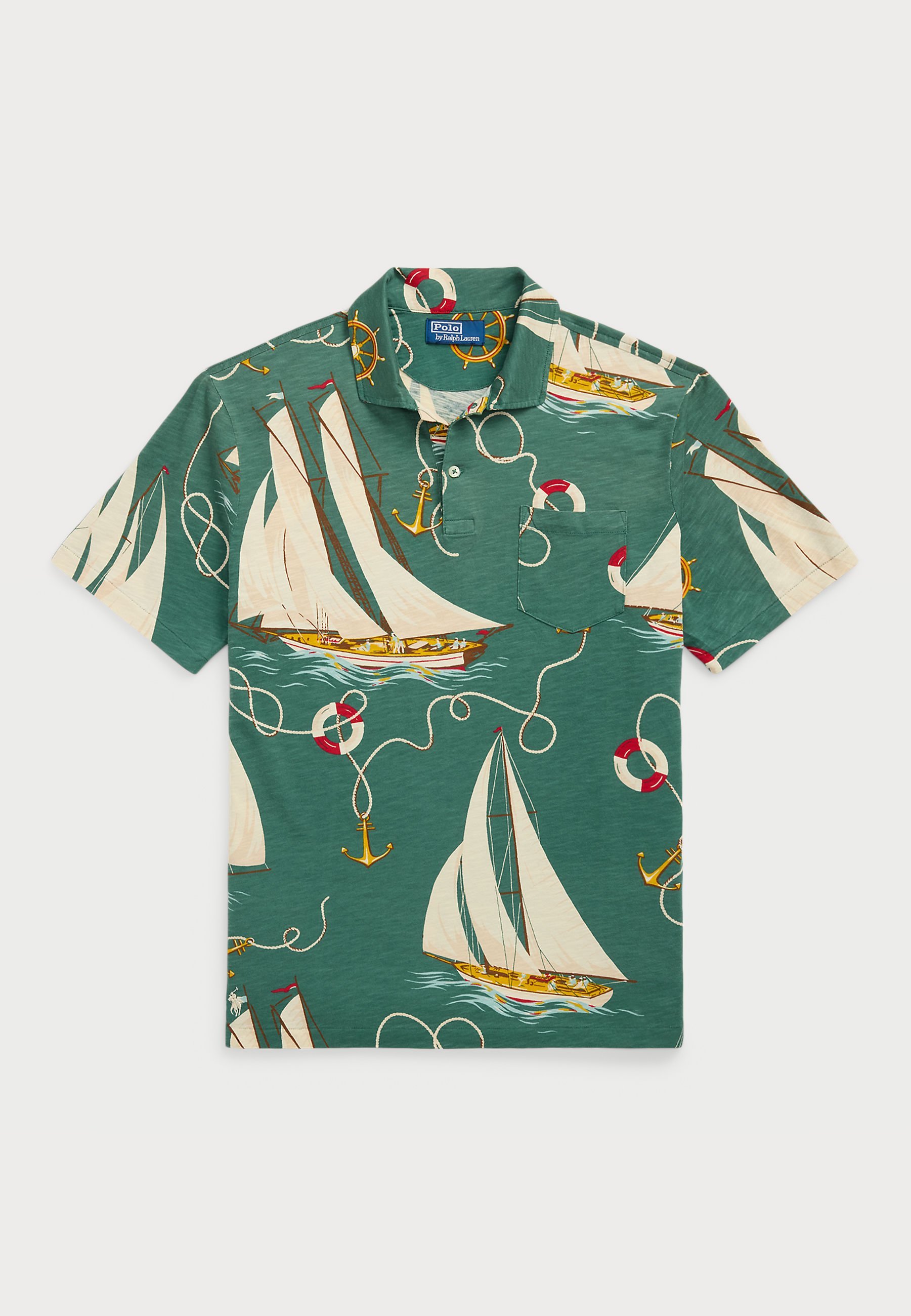 Polo Ralph Lauren poloshirt met korte mouwen - Poloshirt - helm anchors