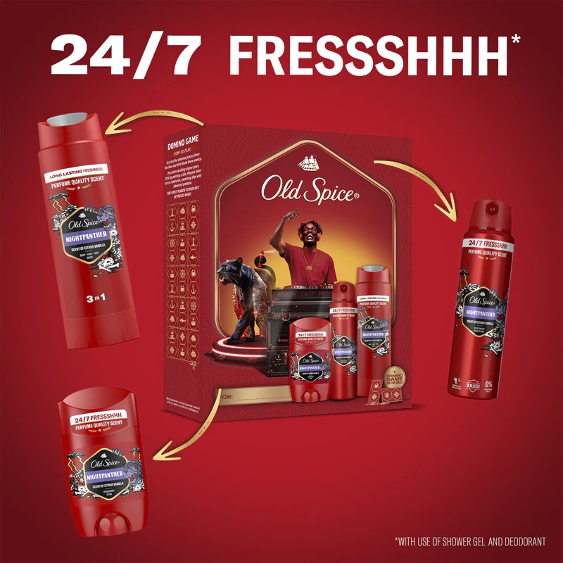 Old Spice Nightpanther DJ dāvanu komplekts vīriešiem