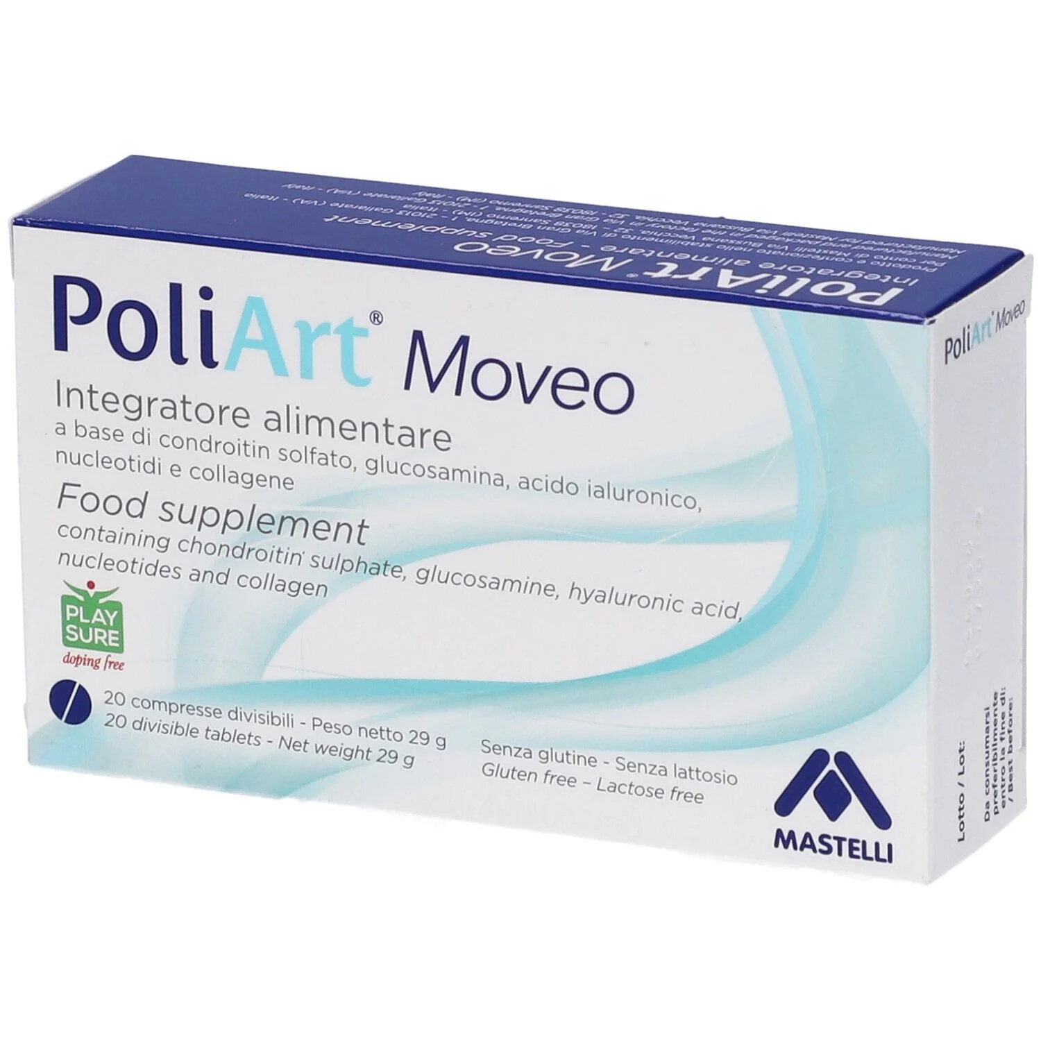 MASTELI Poliart Moveo 20 deelbare tabletten