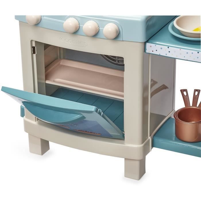 Pretend Play Kitchen - Azure Green - ECOIFFIER - 1681