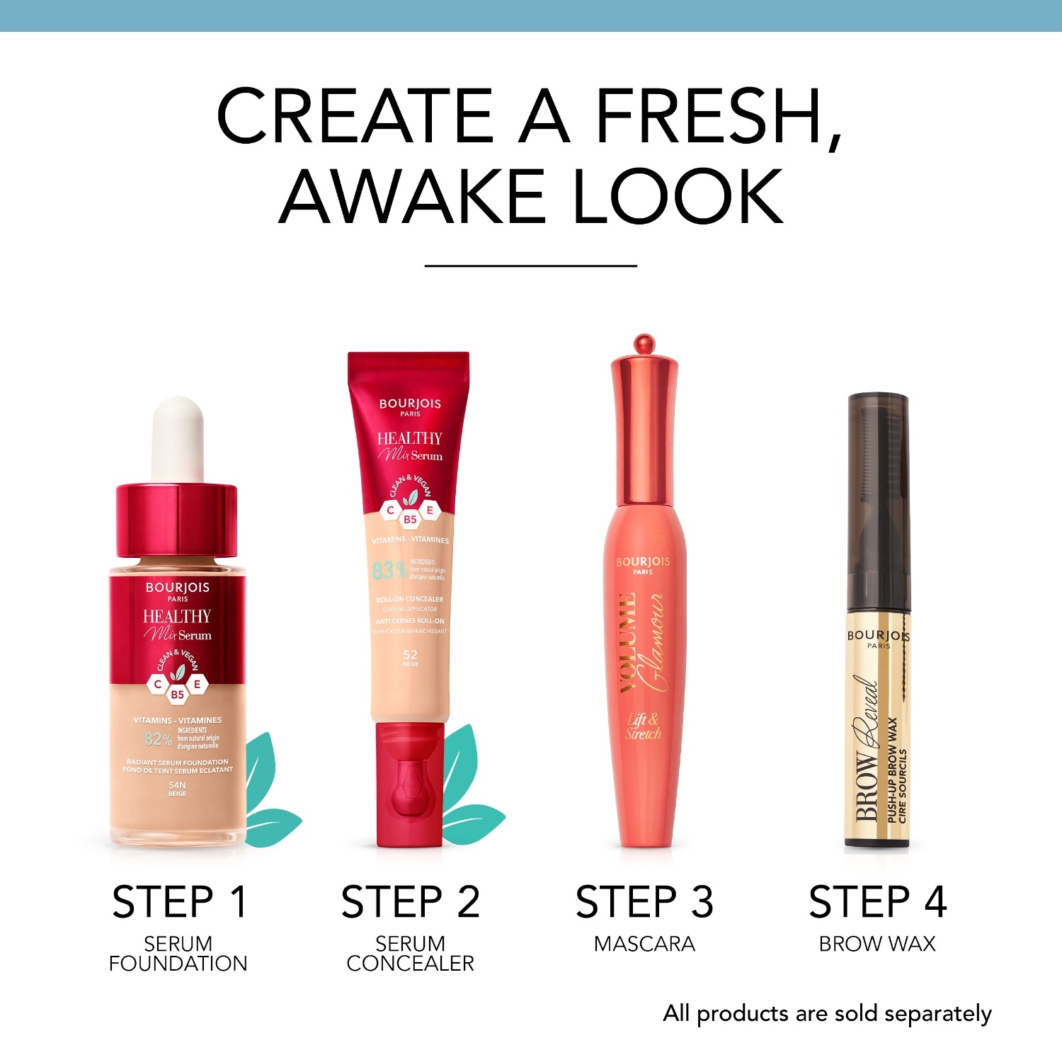 Bourjois antakių formavimo vaškas „Brow Reveal Push-up“ – 6 g