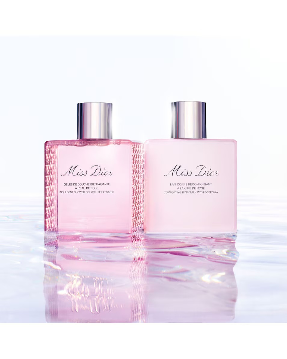 DIOR MISS DIOR Loțiune de corp reconfortantă cu ceară de trandafir - Loțiune de corp hidratantă