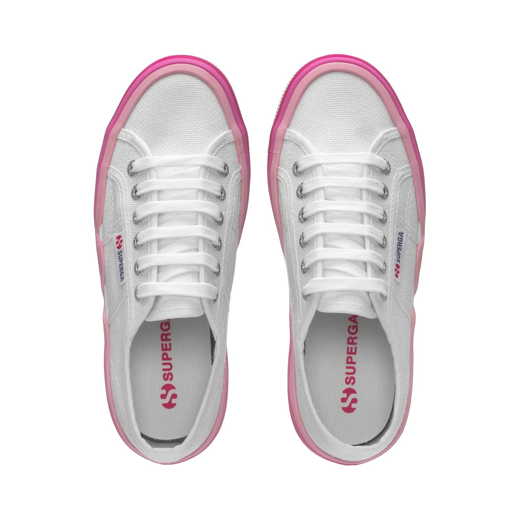 2740 LIQUIFY STRIPES-WHITE-SHADED PINK