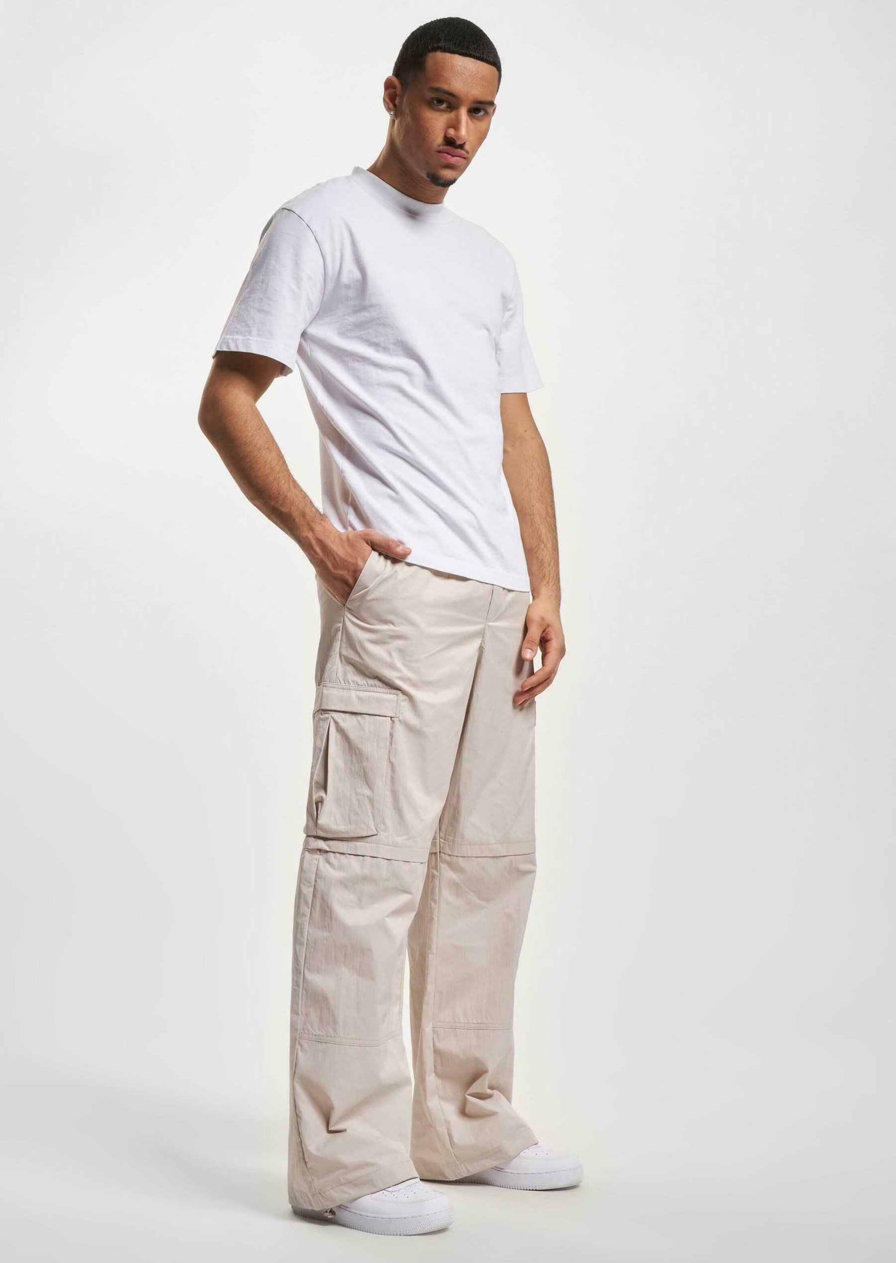 DEF HERREN - Pantalon cargo - sable