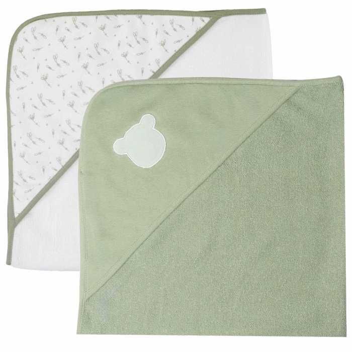 Trois Kilos Sept Lot de 2 capes de bain