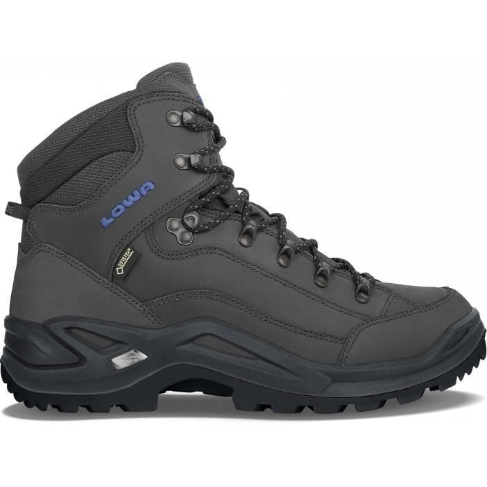 Walking and hiking shoes - Lowa - Renegade GORE-TEX MID - Men's - Silver