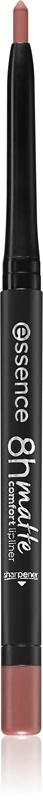 essence 8h Matte Comfort matēts lūpu zīmulis ar asināmo