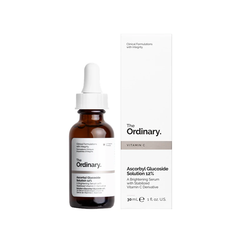The Ordinary Ascorbyl Glucoside Solution 12% Brightening Serum met vitamine C
