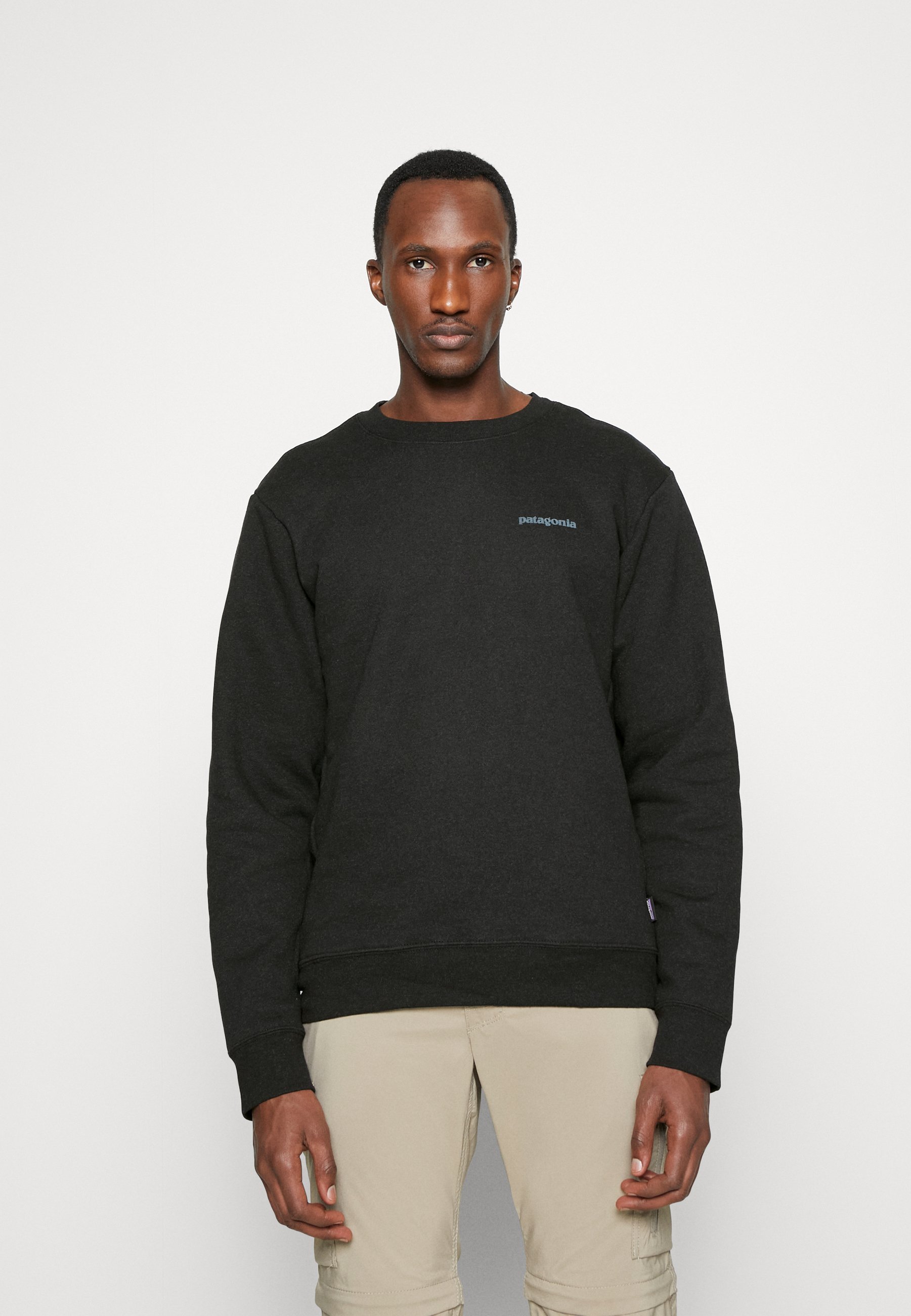 Sweat-shirt Patagonia FITZ ROY ICON UPRISAL CREW - noir encre