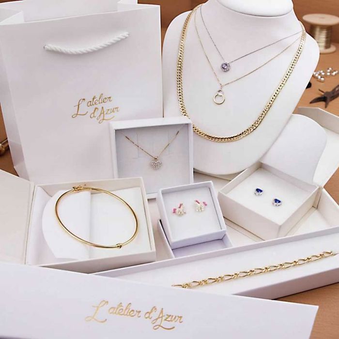 Pulsera de malla marina en oro amarillo - Para mujer