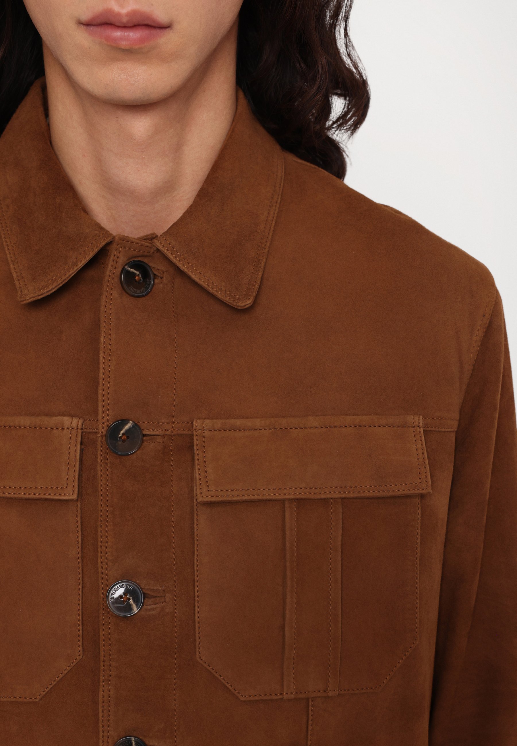 Zadig & Voltaire KUBA - Leren jas - cognac