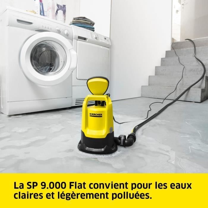 Kärcher SP 9000 Platte, Heldere Waterafvoerpomp