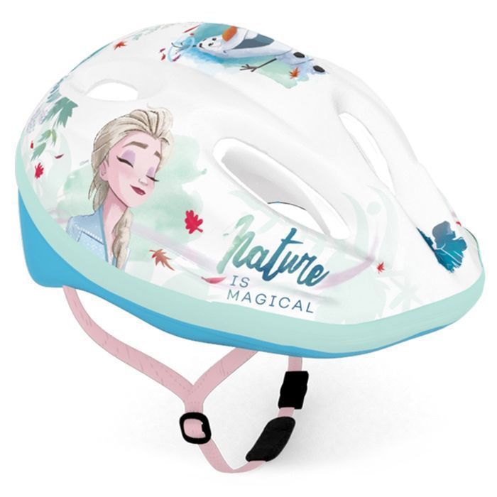 Frozen Elsa Anna Olaf Children's Bike Helmet, for Girls, Lightweight, Adjustable 52-56 cm