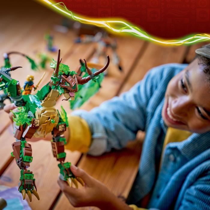 LEGO NINJAGO 71859 Le Dragon de Vie - Jouet de Construction pour Garçon ou Fille dès 8 ans