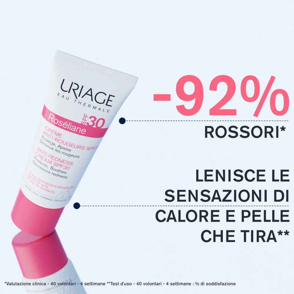 URIAGE Uriage Rosèliane punetusevastane kreem SPF 30 40 ml rahustav nahk