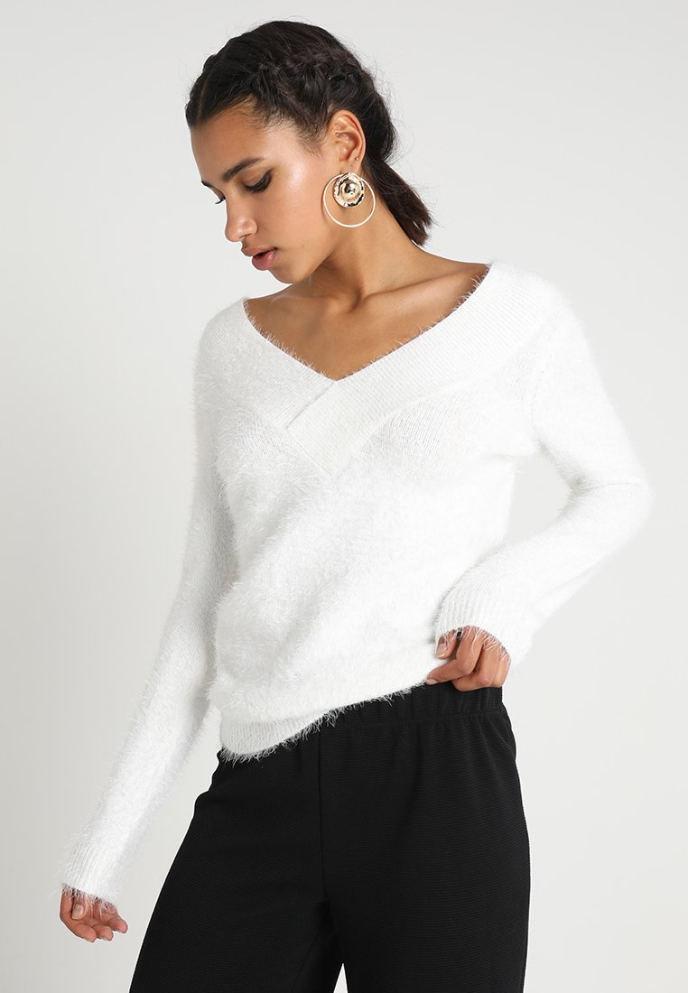 Morgan MOOP - Pullover - cremeweiß