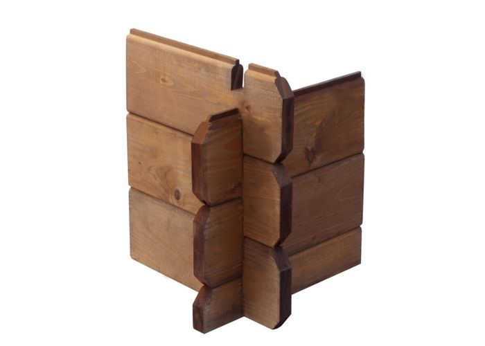 Houten tuinschuur - 9m² - 3x3m - Geïmpregneerd - 28mm dik - Kleur: bruin - DOM427