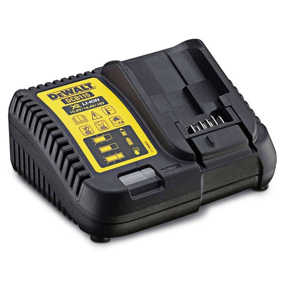 DEWALT 18 V:n harjaton 2-osainen 2 x 4,0 Ah:n yhdistelmäsarja DCK2066M2T-XE