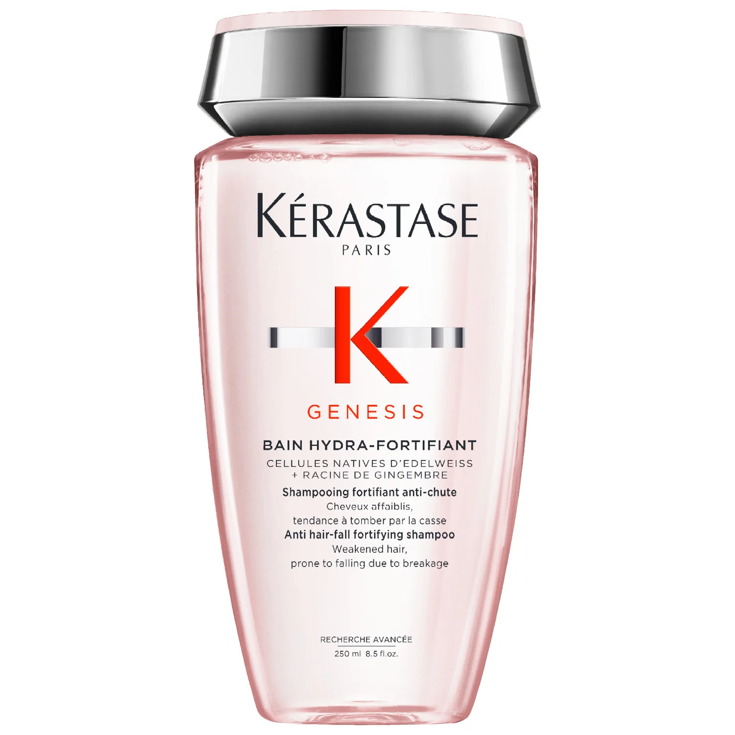 Genesis Bain Hydra-Fortifiant - Shampoo Rinforzante, Shampoo Delicato, Shampoo Riparatore, Shampoo Anticaduta