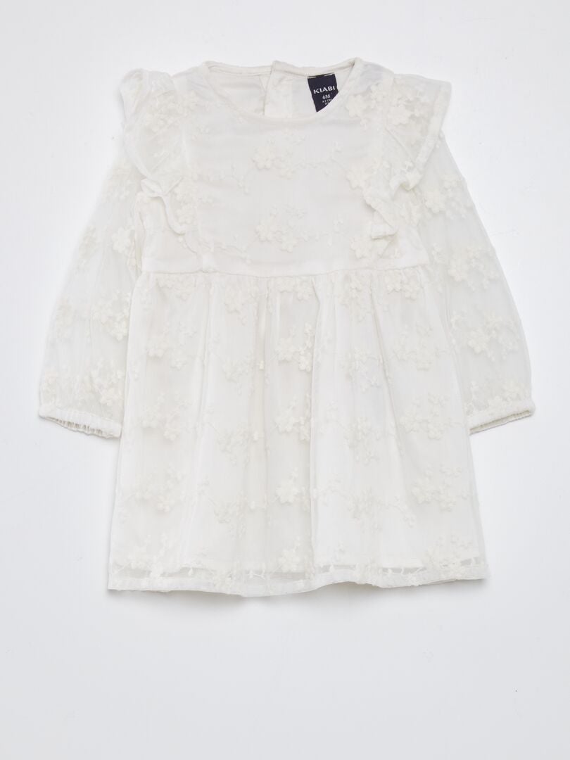 Vestido formal - BRANCO