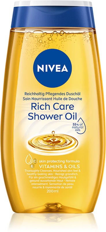 NIVEA „Rich Care“ maitinamasis dušo aliejus