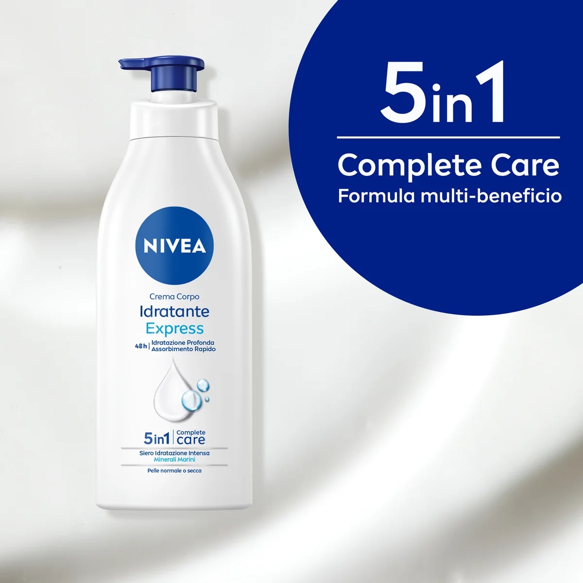NIVEA Nivea Express hydraterende bodycrème, geschikt voor het hele lichaam