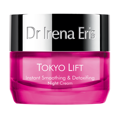 Dr. Irena Eris Tokyo Lift Instant Smoothing Detox Night Cream Skin Elasticity Regenerating Night Cream 50 ml