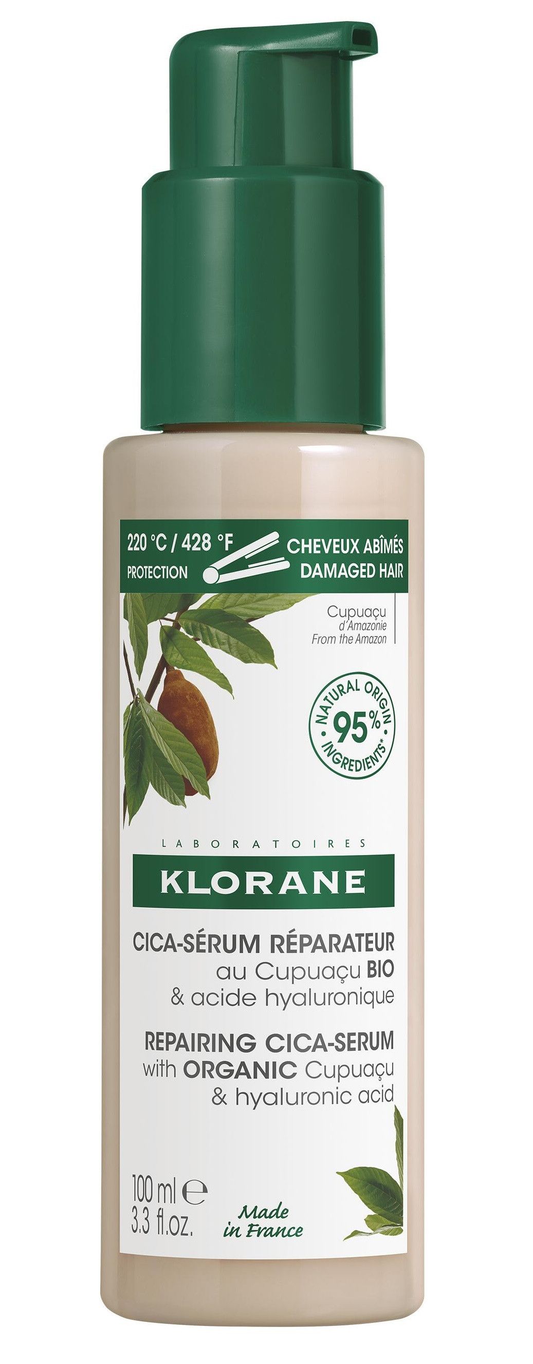 Obnovitveni serum s cupuaçujem in hialuronsko kislino Nega las iz lekarne