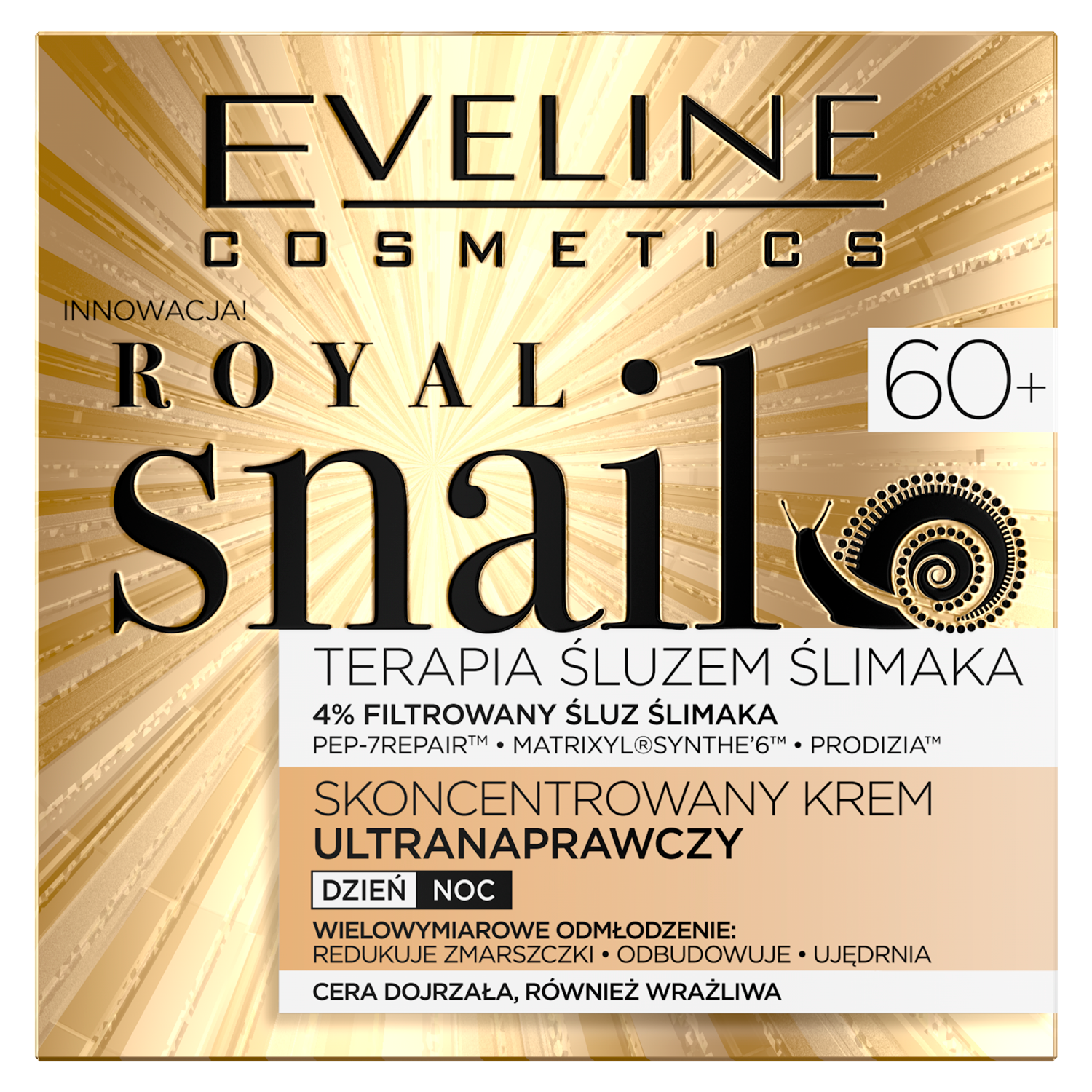Eveline 60+ ryppyvoide 50ml Royal Snail