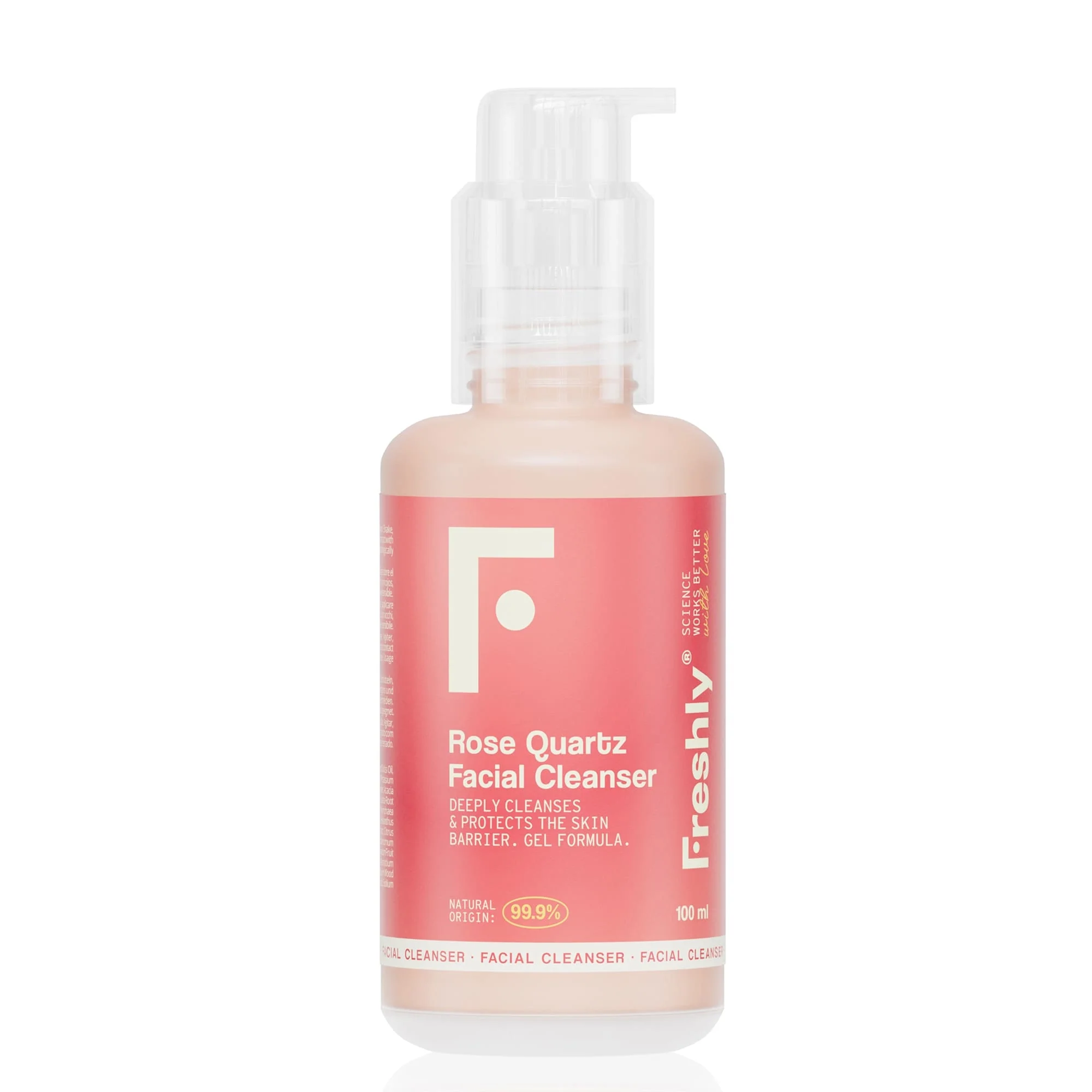 Viso Rose Quartz Facial Cleanser - Gel detergente viso