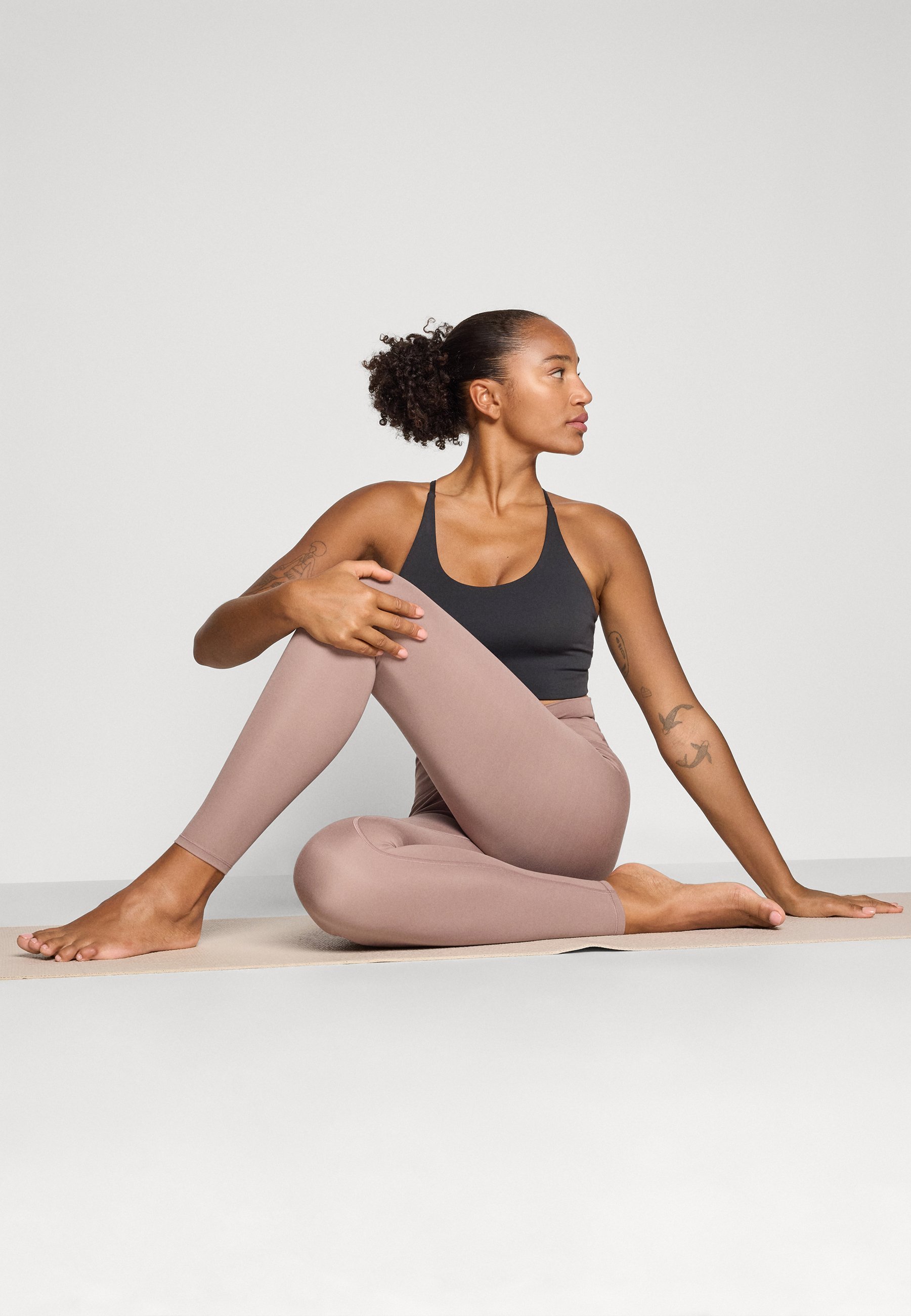HARMONY HIGH RISE LEGGING - Trikoot - earth shadowNew Balance