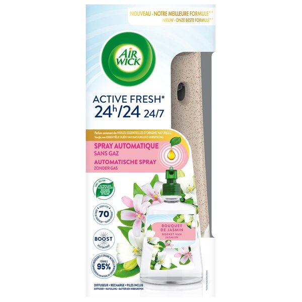 Air Wick Active Starter-Set „Frischer Jasminstrauß“<br>228 ml