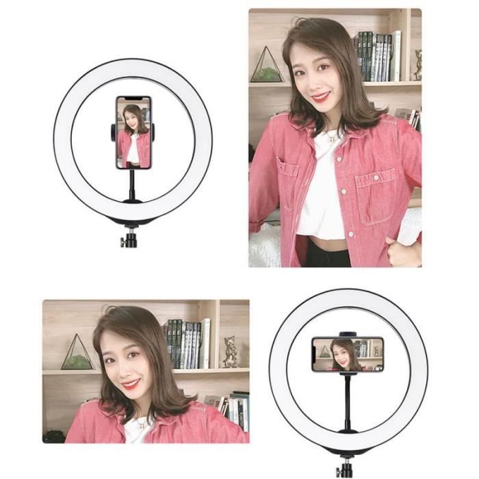 SLR Accessories, 12CM LED Ring Light Studio Photo Video USB Dimmable LED Selfie Makeup Lamp - Type 1