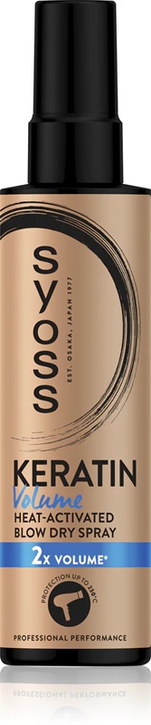 Syoss Keratin Volume karstuma aizsardzības sprejs papildu apjomam