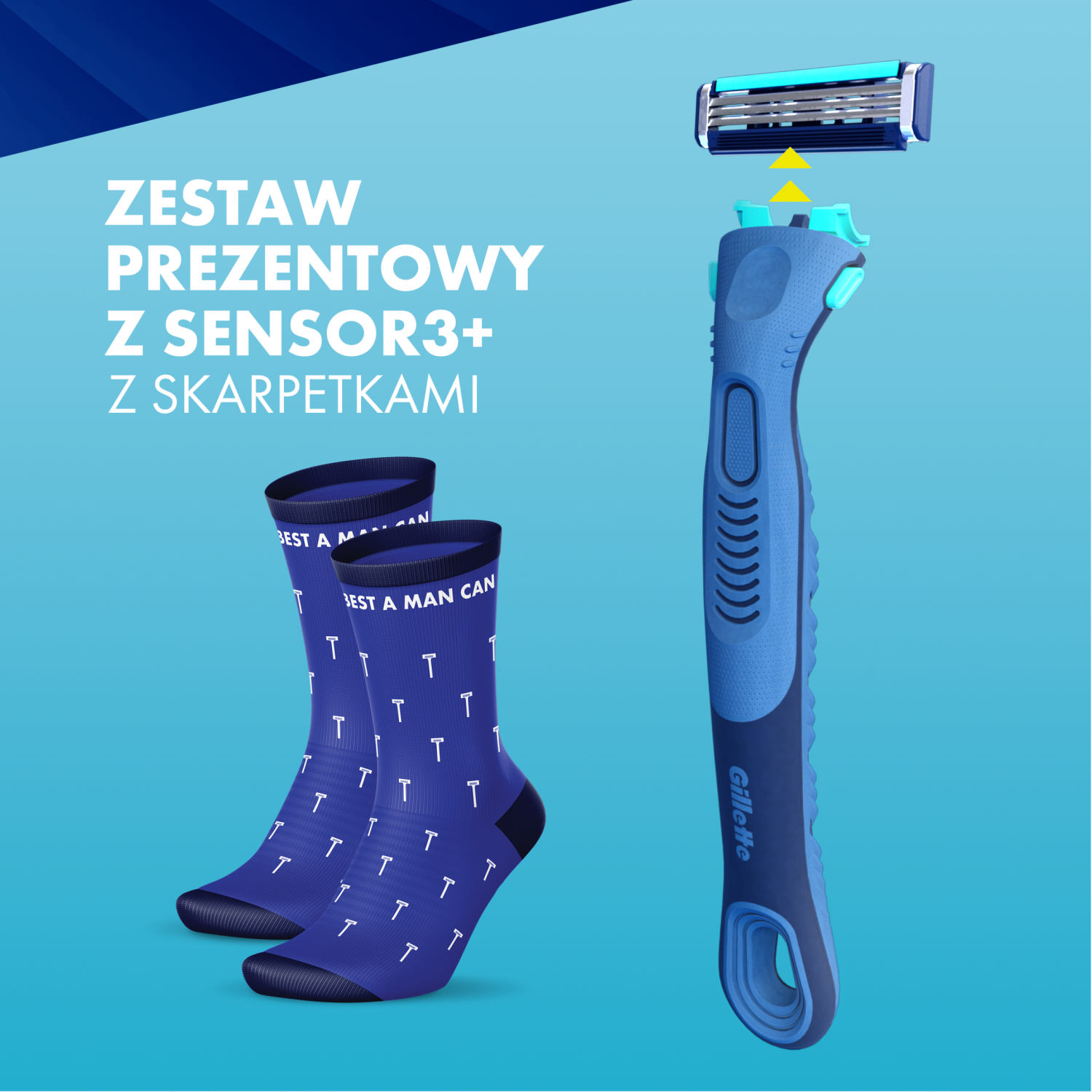 Gillette Sensor 3+ Άνεση