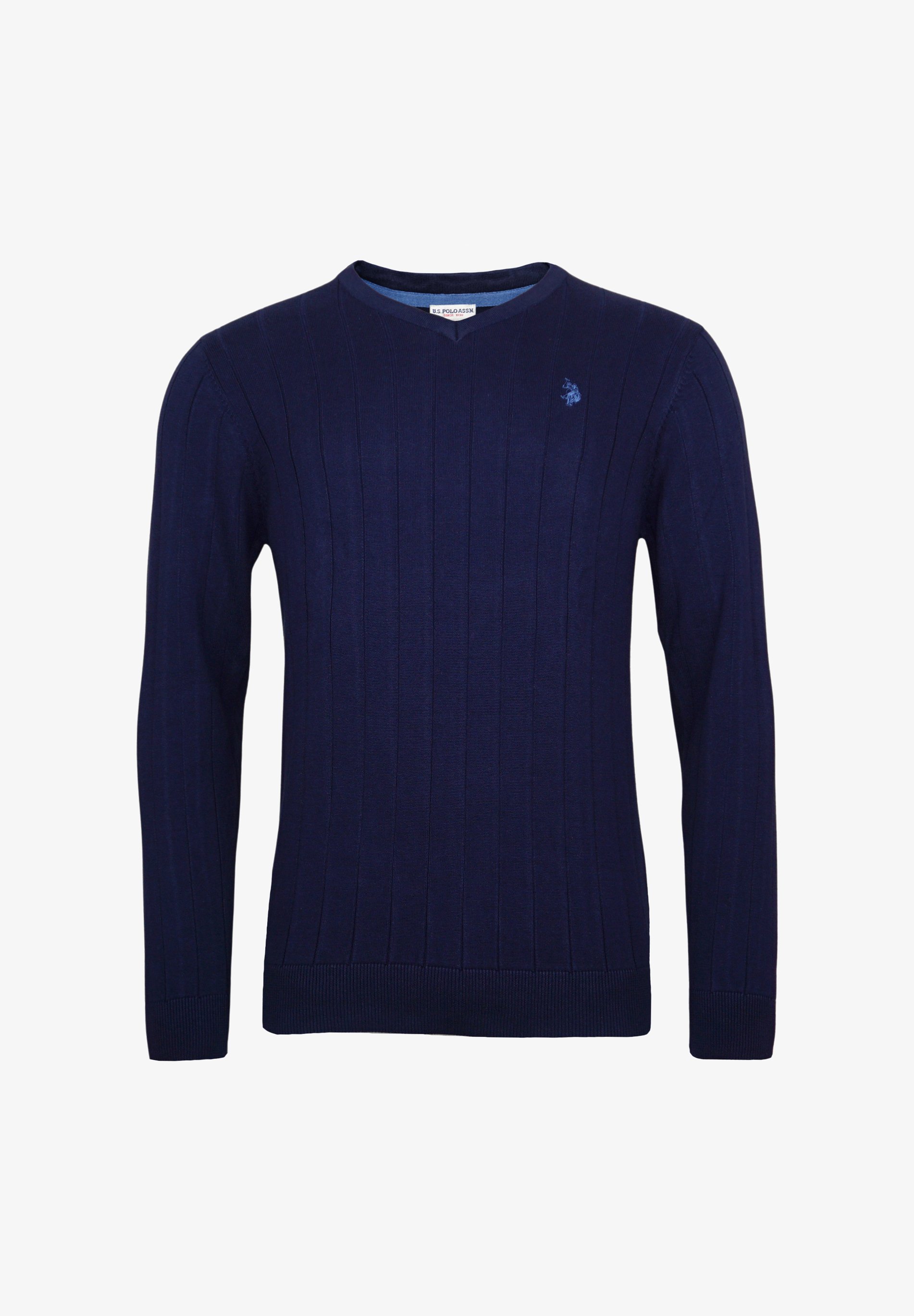 Amerikaanse Polo Assn. V-HALS - Trui - dunkelblau