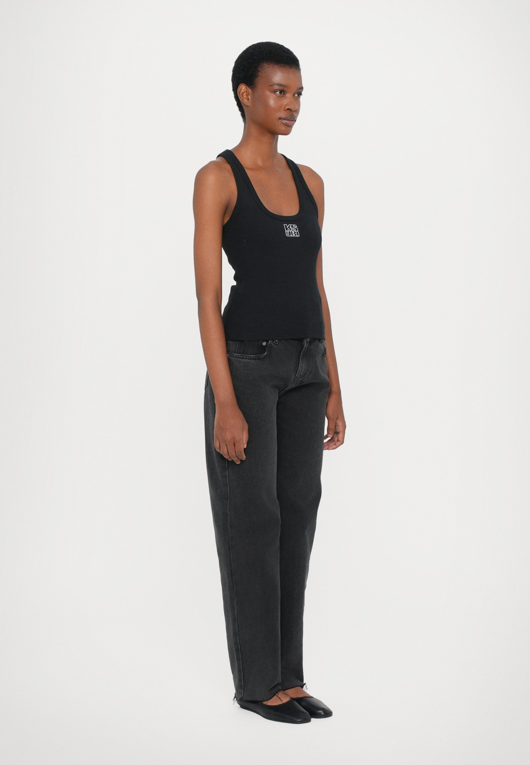 Débardeur Ksubi STACKED ORIGIN - Haut - Noir