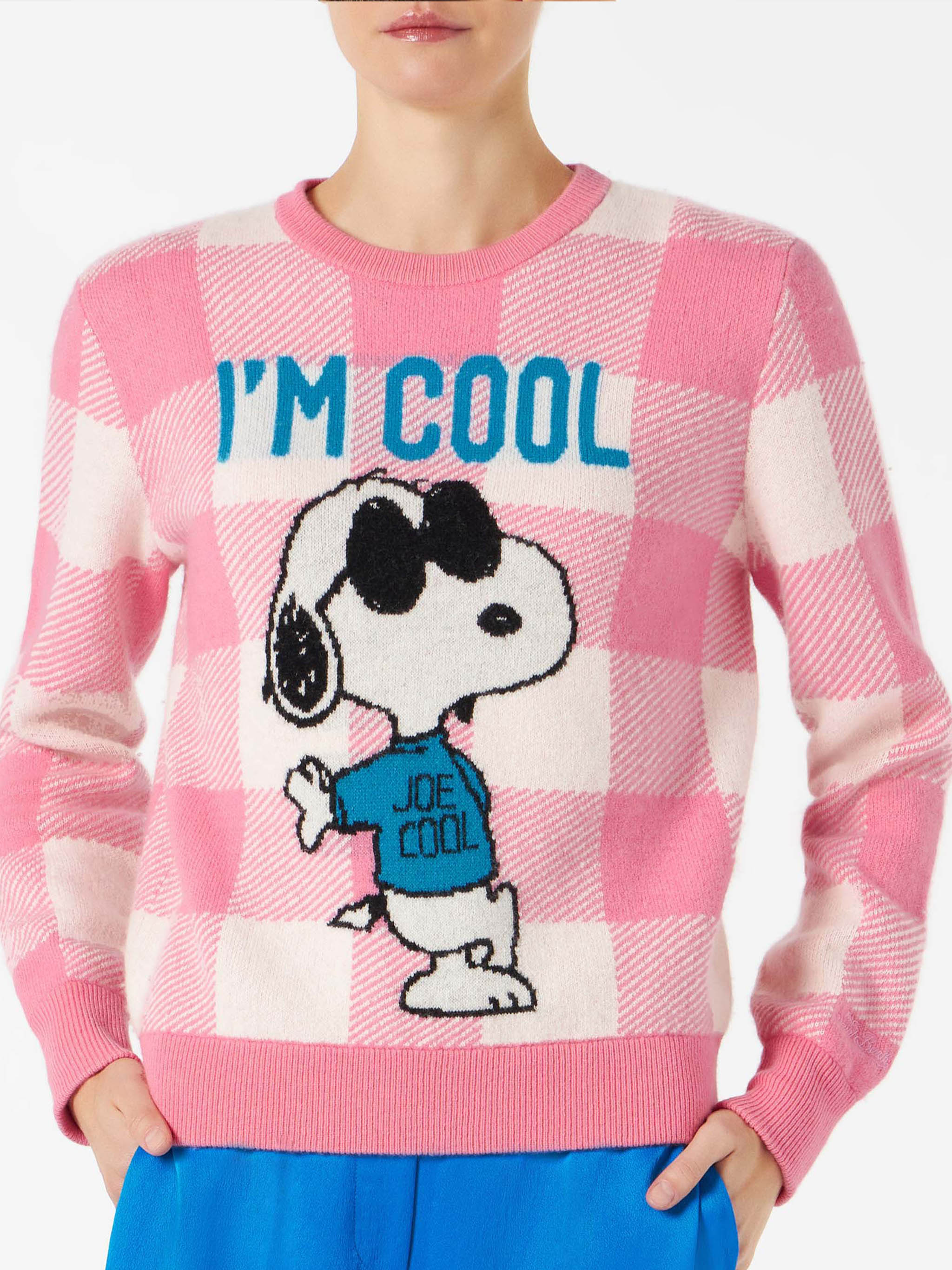 Maglione da donna con jacquard Snoopy I'm Cool | SNOOPY - EDIZIONE SPE
