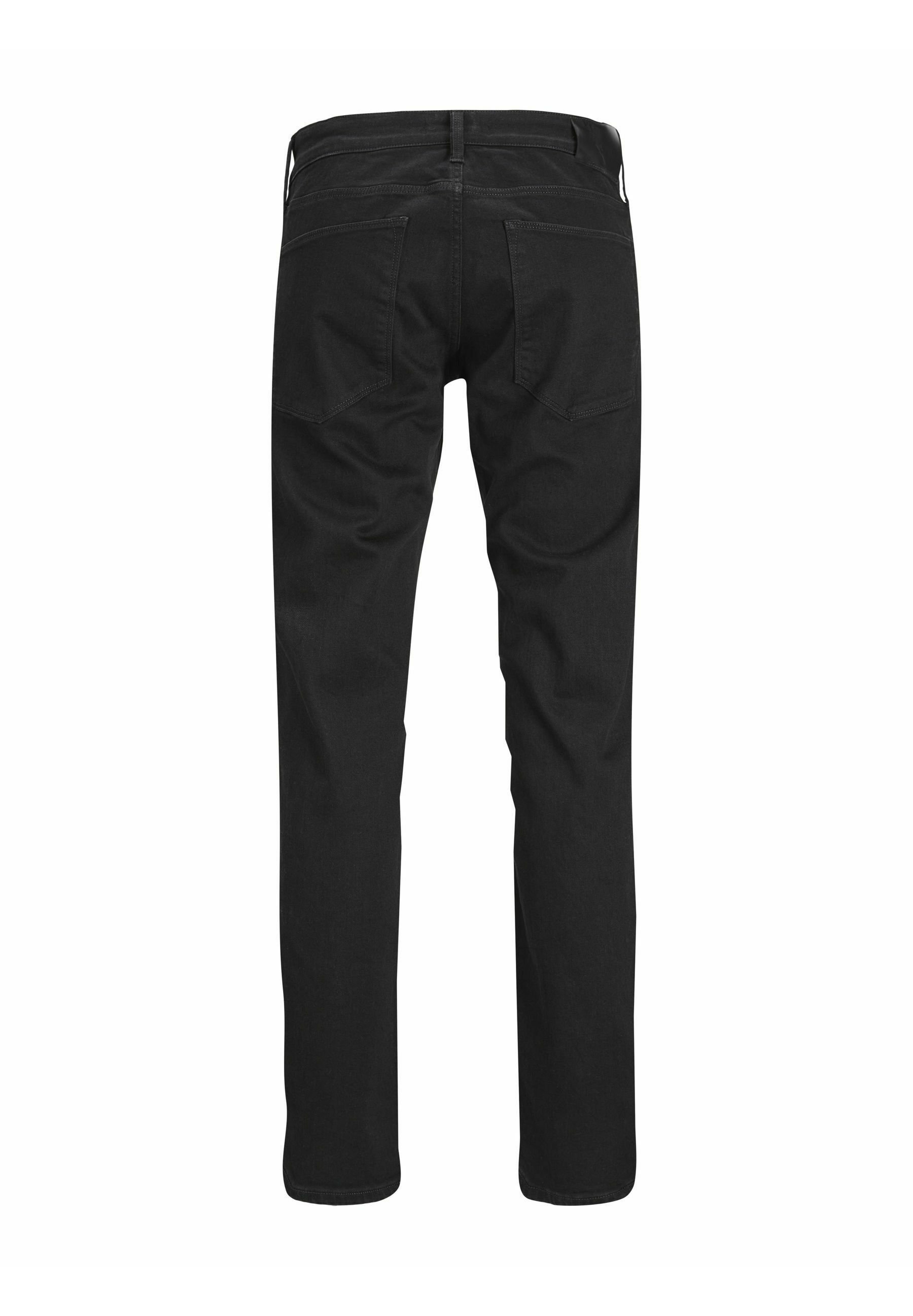 Jack & Jones Clark - Straight Leg Jeans - schwarzer Denim