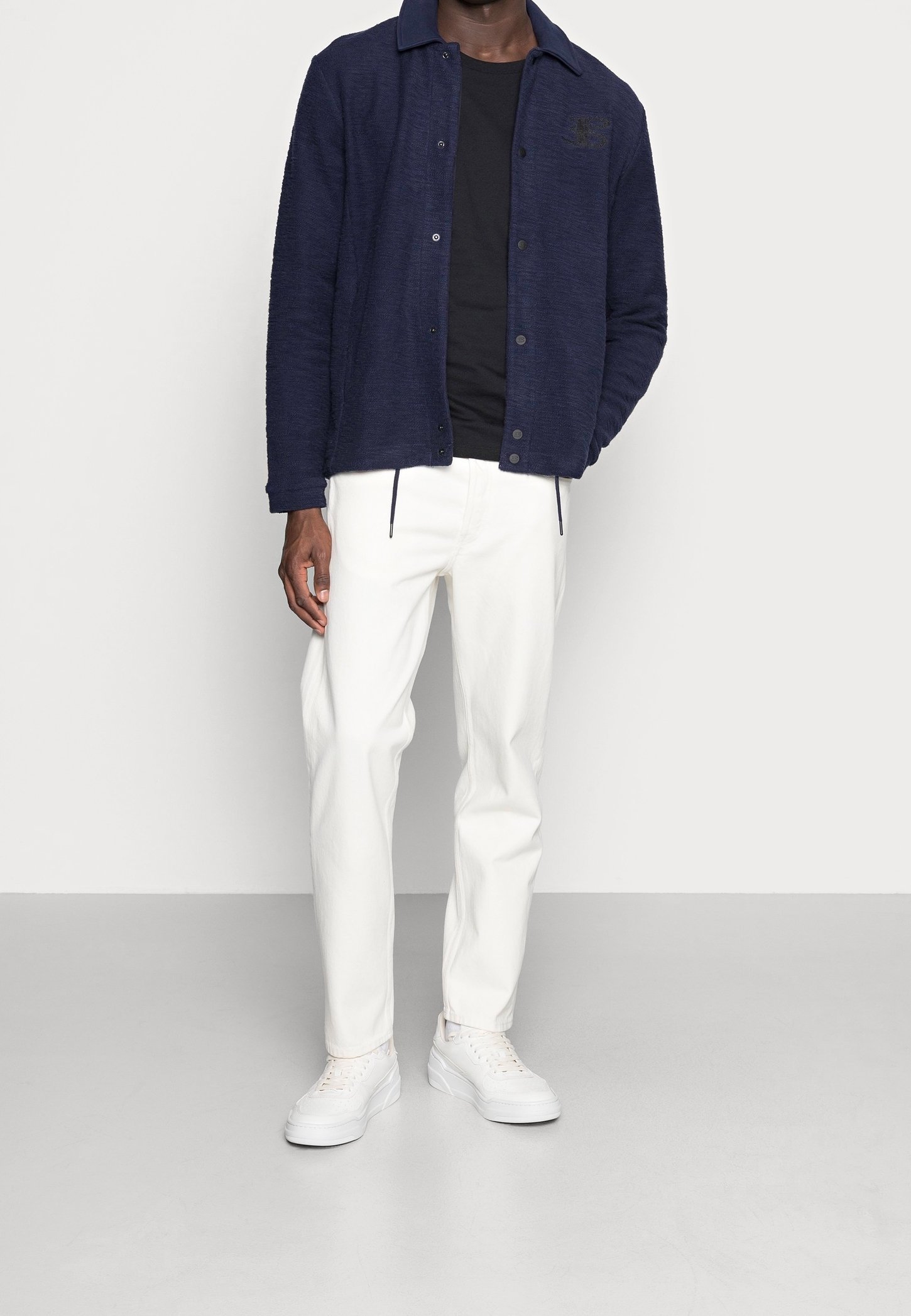 Marc O'Polo top met lange mouwen - donkerblauw