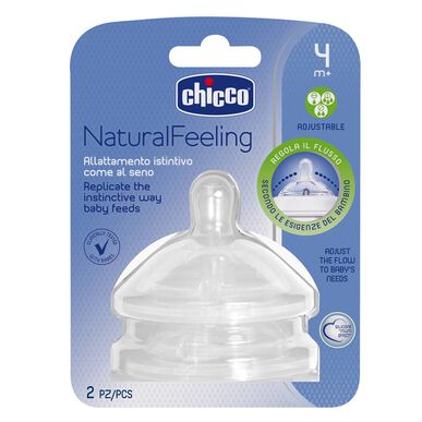 Chicco NaturalFeeling -suutin, normaali virtaus, 4 m, 1 kpl, 1 kpl